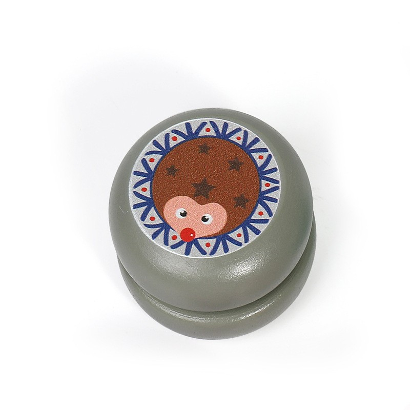 (6er Set) Holz Trick YoYo Spiel für Kinder / Erwachsene - Tiere