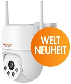 LE213 Alarmkamera mit KI-Objektverfolgung, WiFi 6, Täteransprache, Flutlicht, Sirene, Keine Cloud - Keine Datenkrake, dt. Hersteller, inkl. APPs und Win/Mac Software