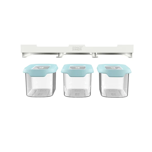 3 boites x 900 ml sous étagère Joseph Joseph