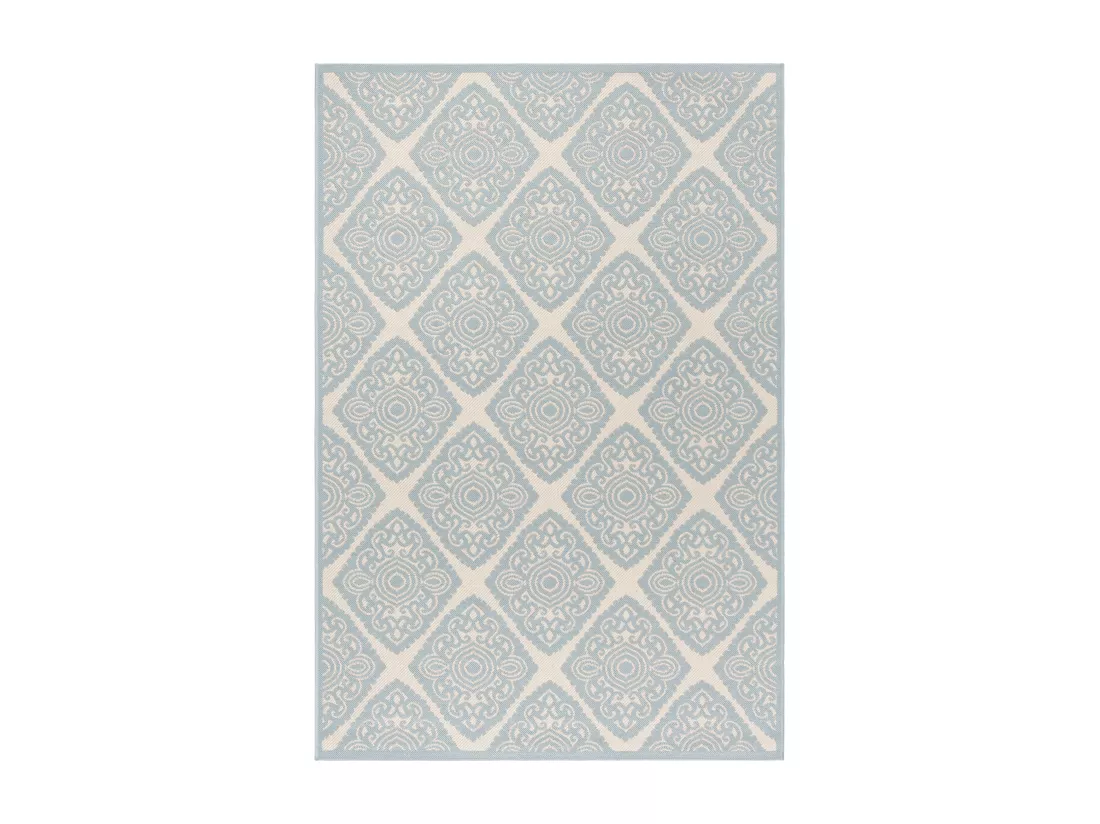 Tapis Cream & Aqua 79 X 152 cm - Salina