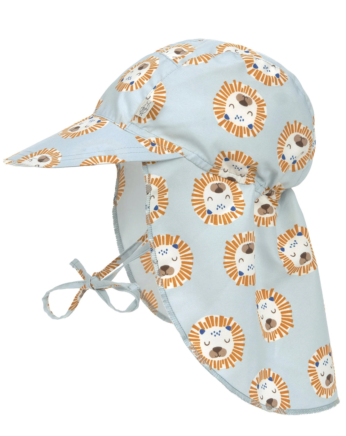 Schirmmütze LION mit Nackenschutz in powder blue