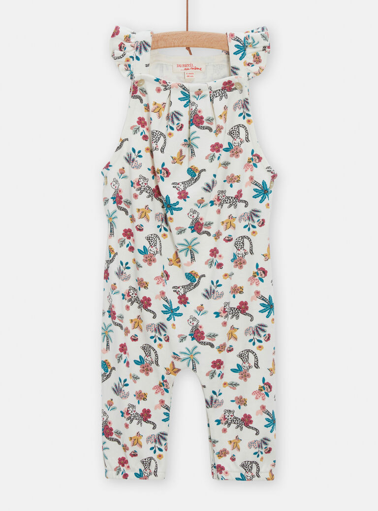 Combinaison à motif fantaisie pour bébé fille