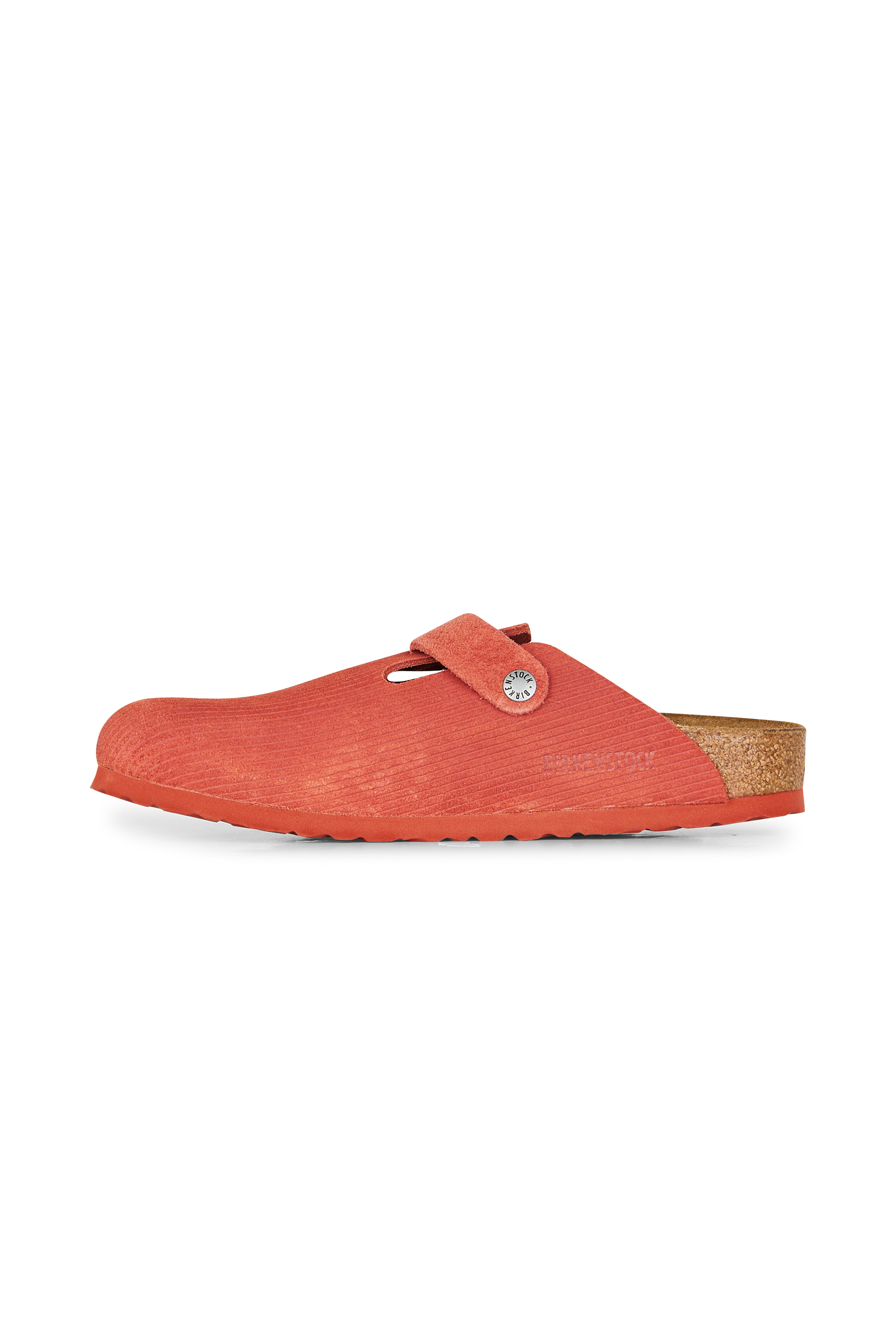 BIRKENSTOCK Mules Boston VL Corduroy Sienna Red Rouge