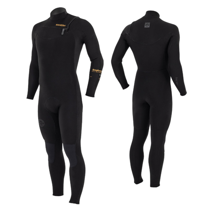 COMBINAISON MANERA SEAFARER+ 5/3 FRONTZIP NOIR