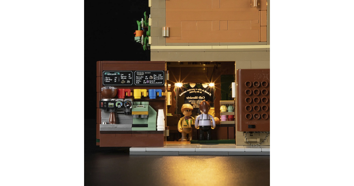 LumibricksTown Life - Book-Cafe Constructiespeelgoed  (F9031)