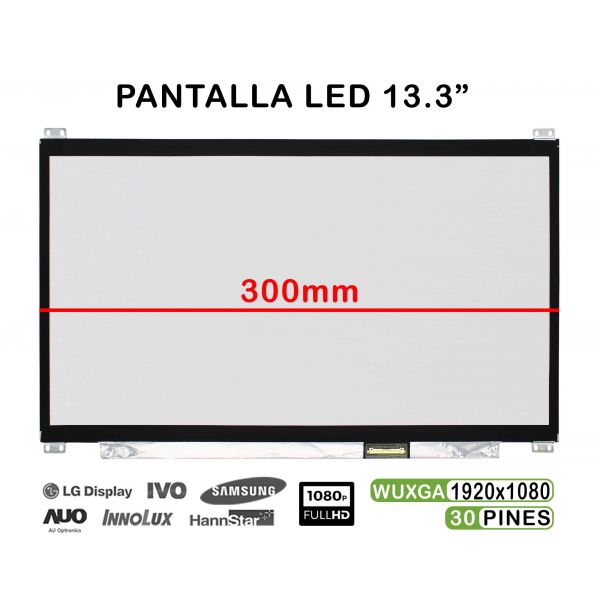 Ecrã led de 13.3