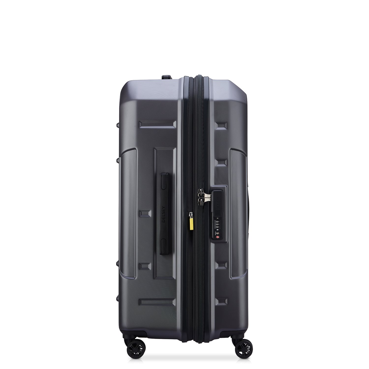 Delsey Rempart Trunk Suitcase XL Expandable anthracite