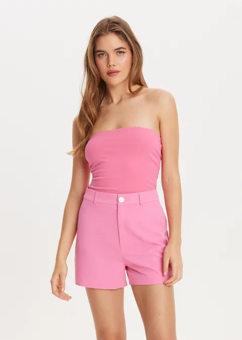 Bandeau top roze (ROS.HOT)