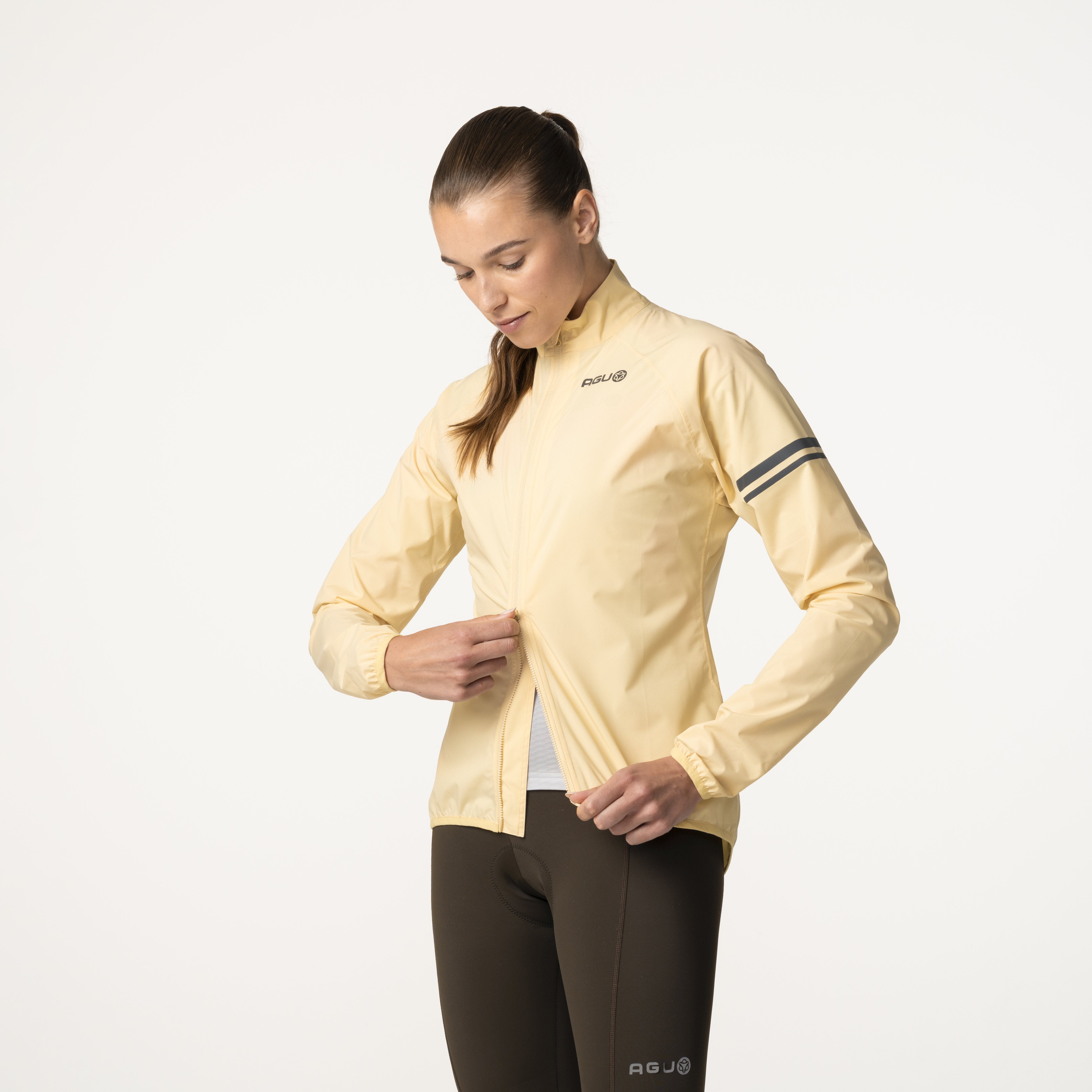 AGU Essential Dames regenjas - Beige