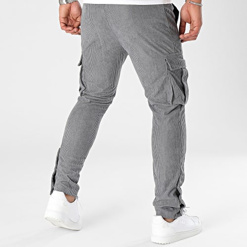 Pantalon Cargo Gris