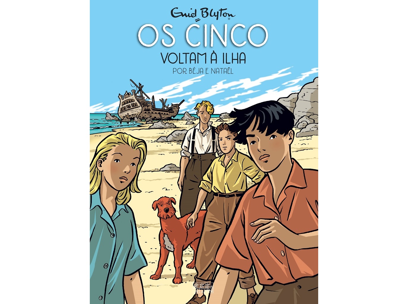 LIVRO OS CINCO VOLTAM À ILHA 3 BANDA DESENHADA