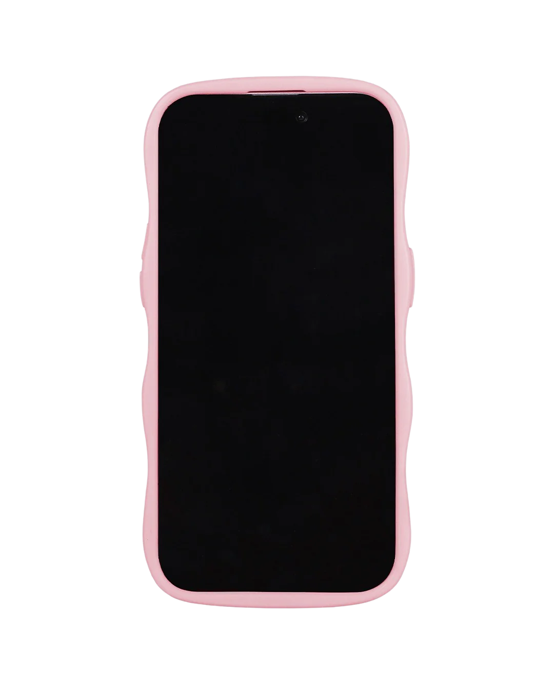 Holdit  Wavy iPhone cover - Pink/Transparent