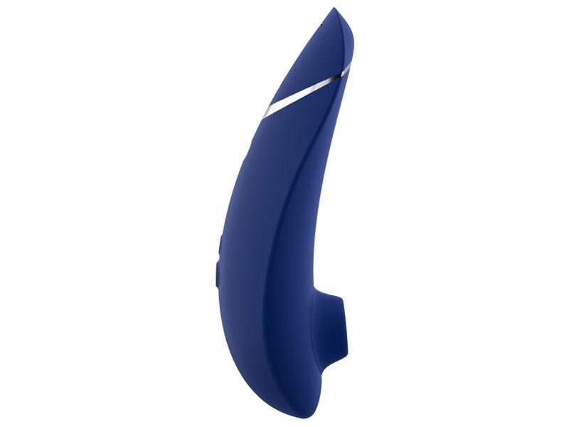 Womanizer Vibrator Premium 2 blueberry Auflegevibrator mit Pleasure Air Stimulator für genussvolle Momente