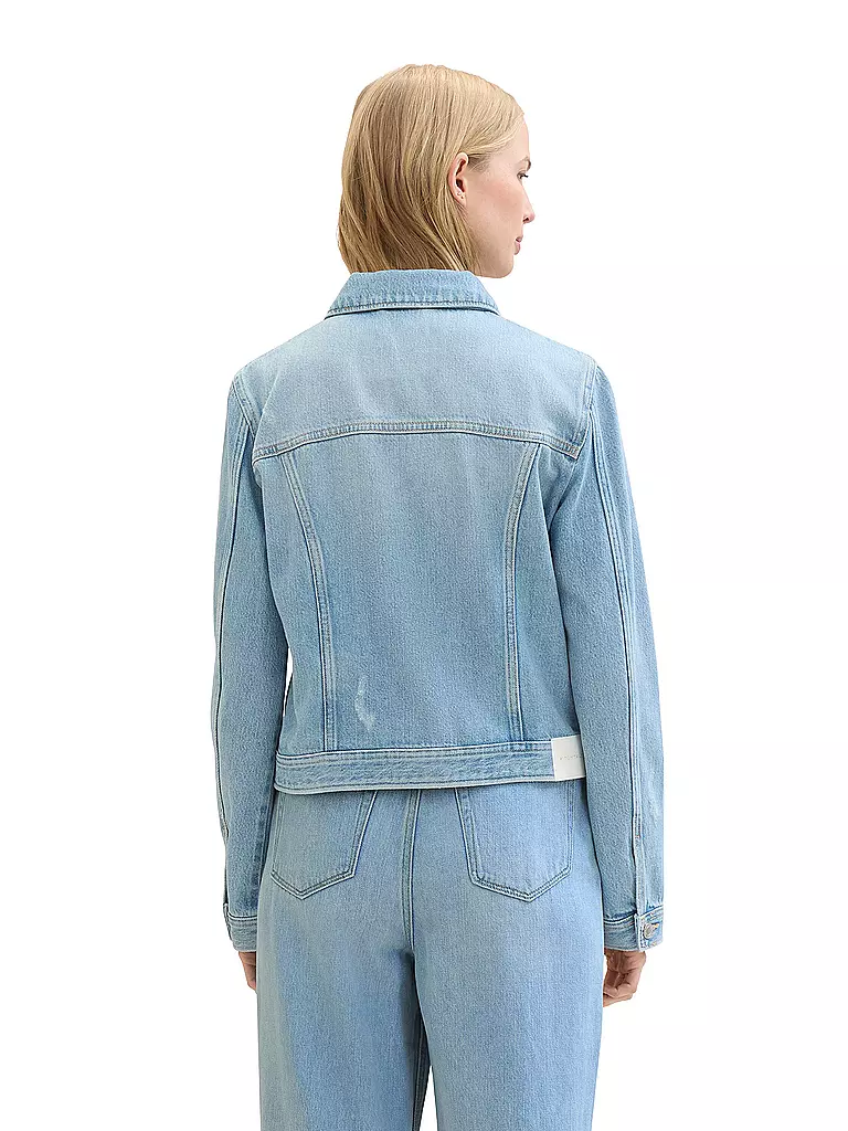 TOM TAILOR Jeansjacke  hellblau