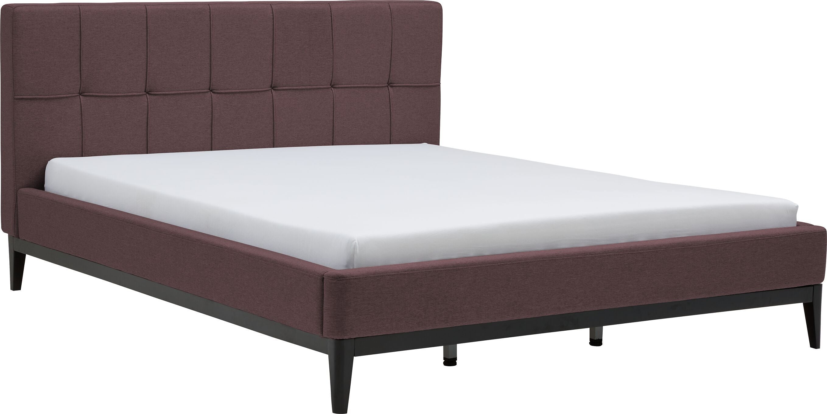KOPENHAGEN Polsterbett - Braun / B: 180.0 cm x T: 200.0 cm