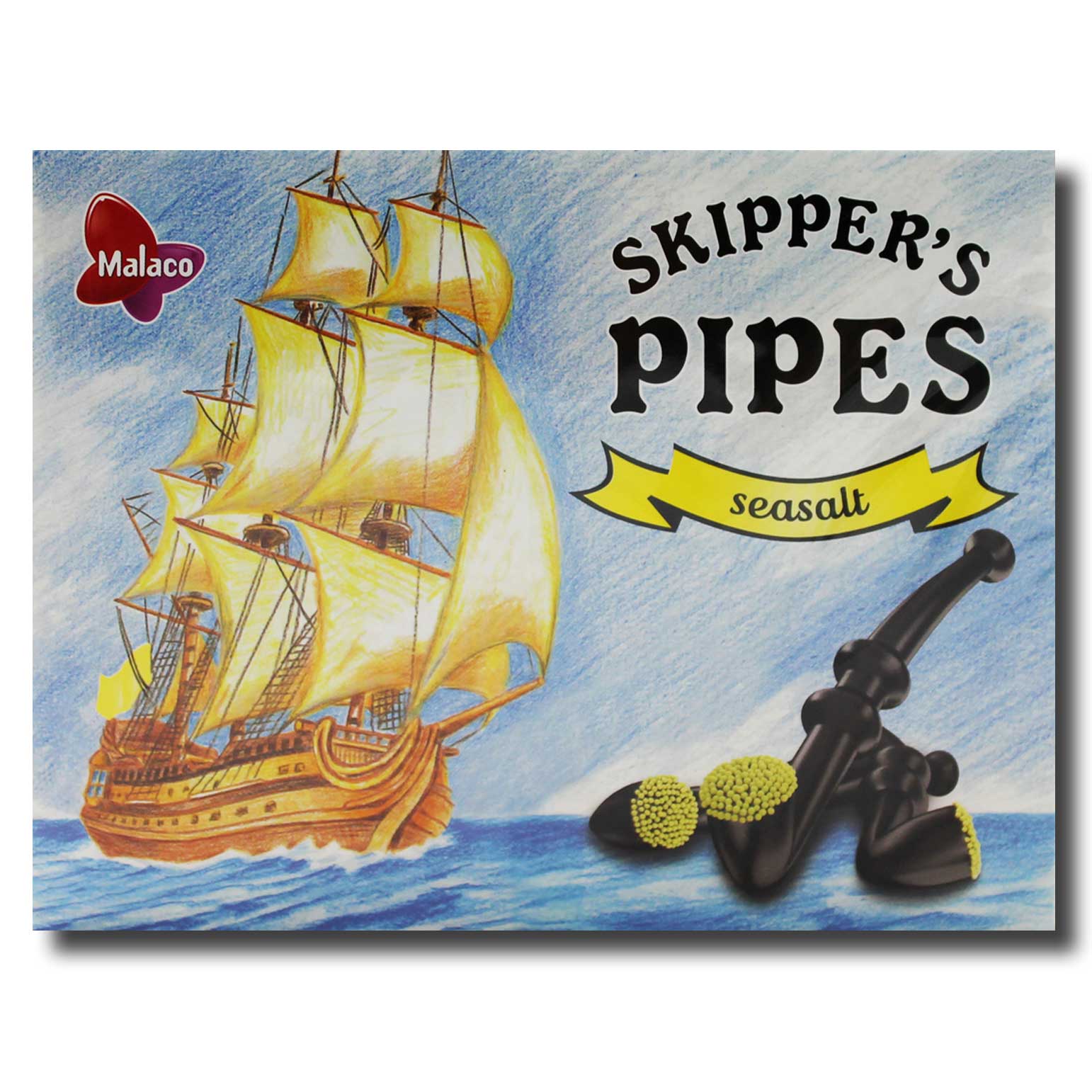 Malaco Skipper's Pipes Seasalt 20er 340g MHD:2.9.25