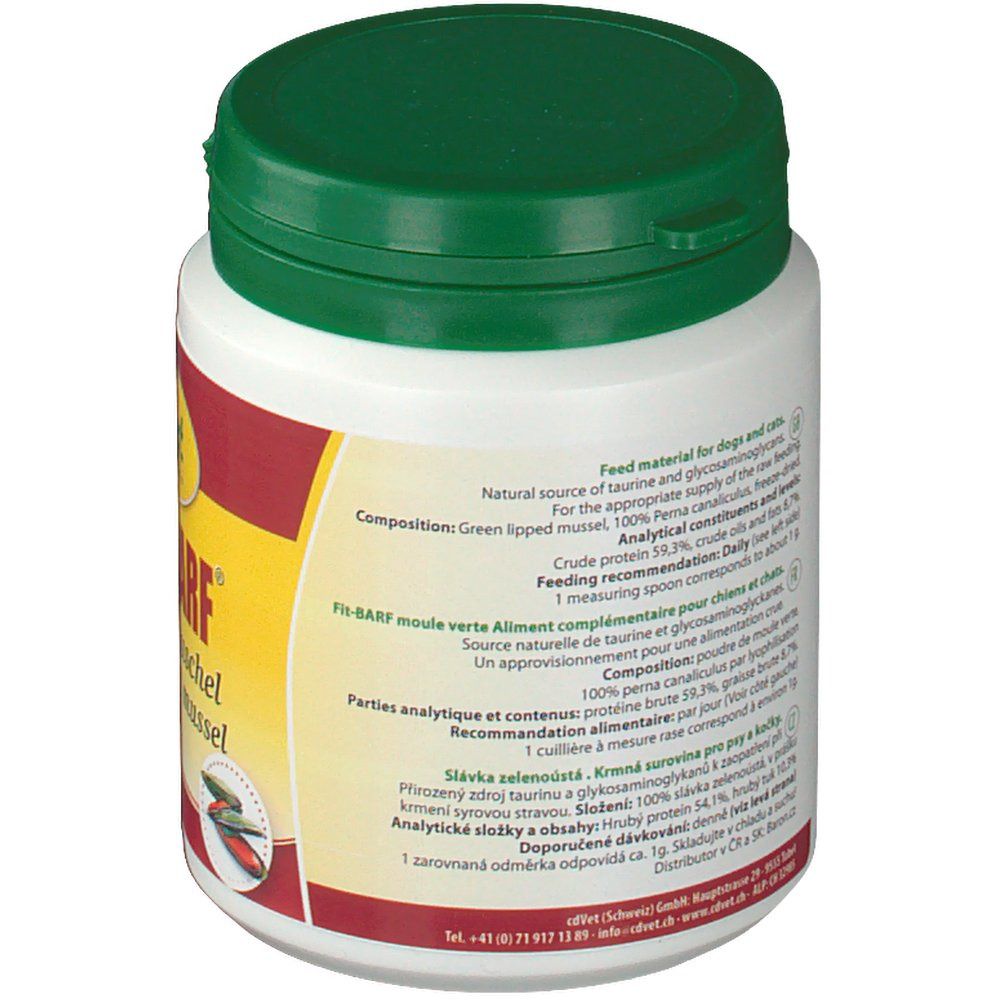 cd Vet Fit-BARF® Grünlippmuschel-Pulver
