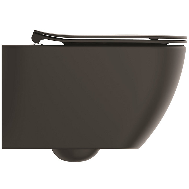 Pack WC suspendu sans bride noir Ideal Standard IdealMood