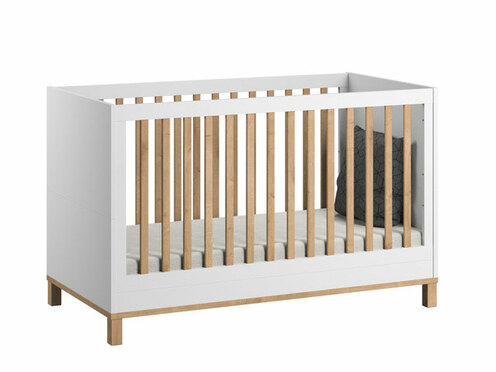 Chambre DUO ALTITUDE lit 70x140+commode Blanc - VOX