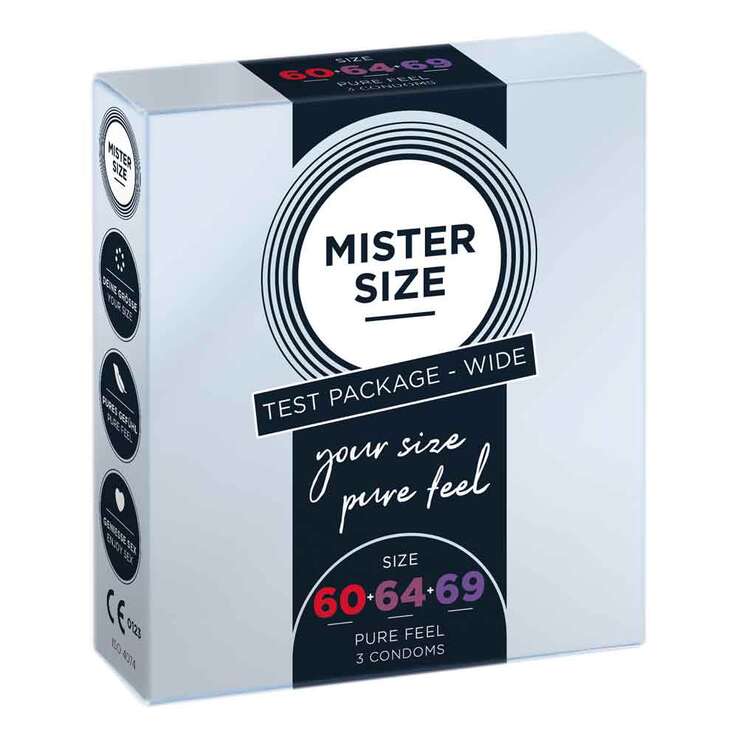MISTER SIZE Probierpackung 60 64-69 Kondome, 3 St