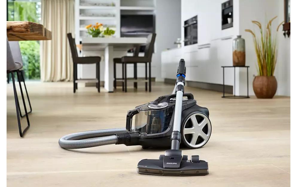 Bodenstaubsauger PowerPro Expert FC9747/19 Schwarz<br>Beutelloser Staubsauger