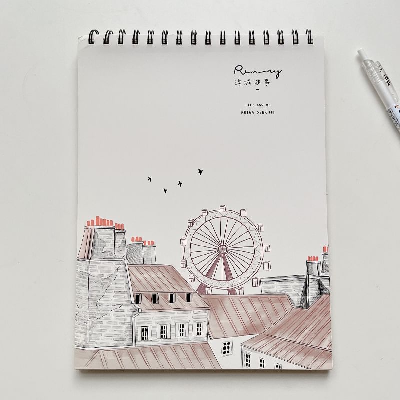 Chavipa - A4 schetsboek (verschillende ontwerpen)
