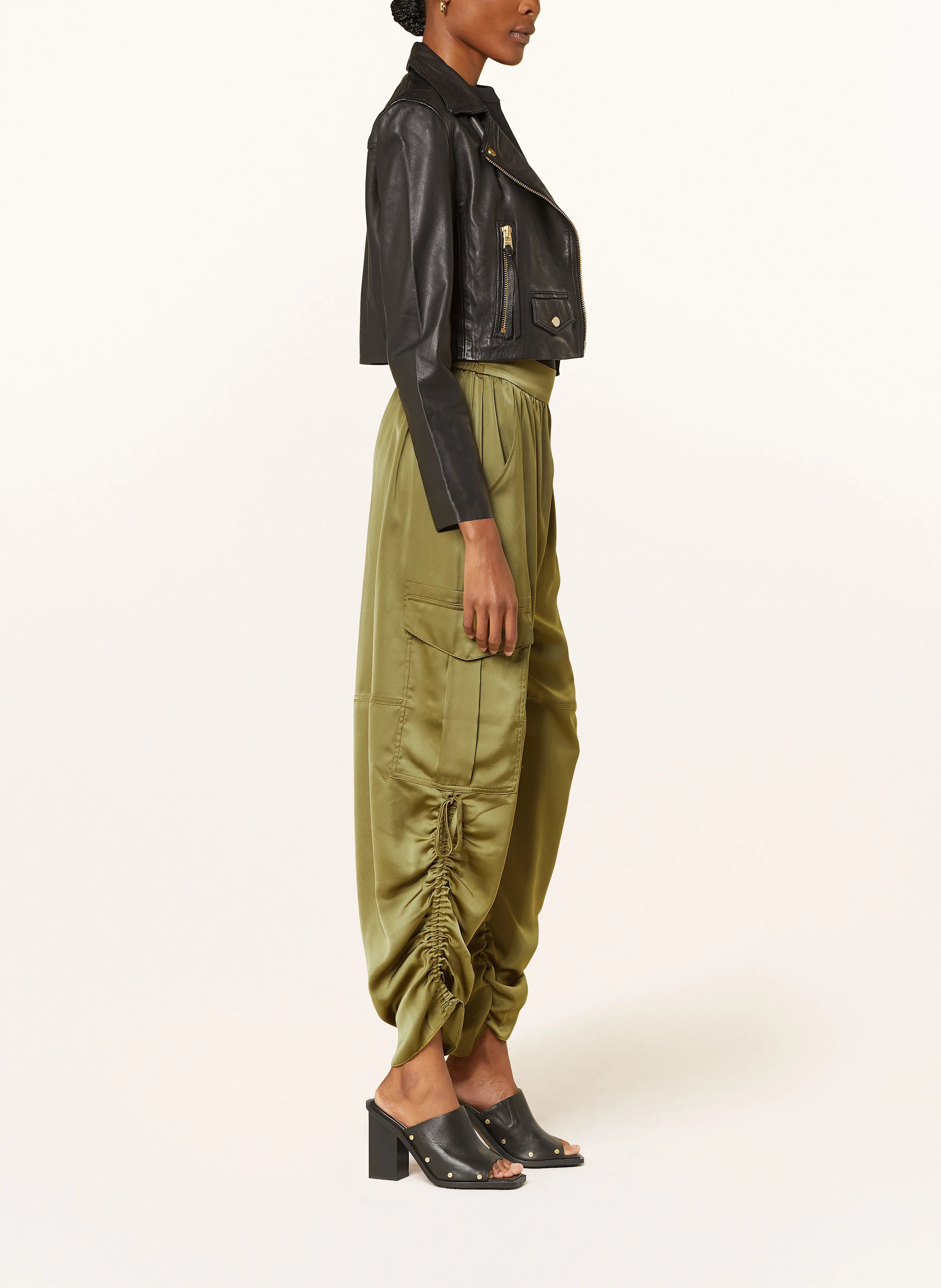 ALLSAINTS Cargohose KAYE aus Satin
