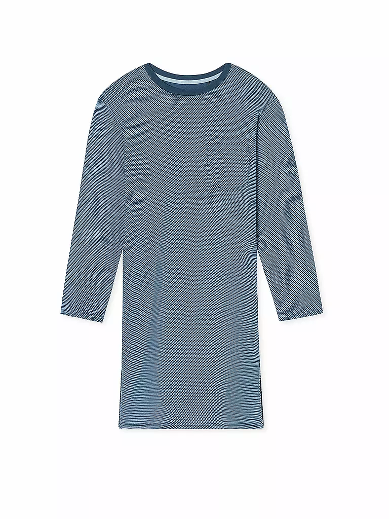 SCHIESSER Nachthemd blau