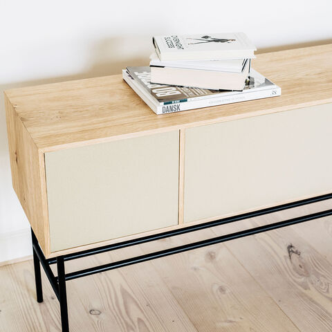 Lemus Luidspreker Frame 1215 – stoffen deurtje voor de HOME Classic 1500/1200 Beige