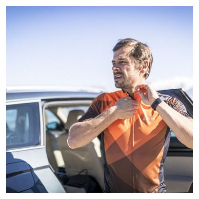 Loeffler maillot manches courtes-M Maillot de Vélo FZ Hotbond - Orange