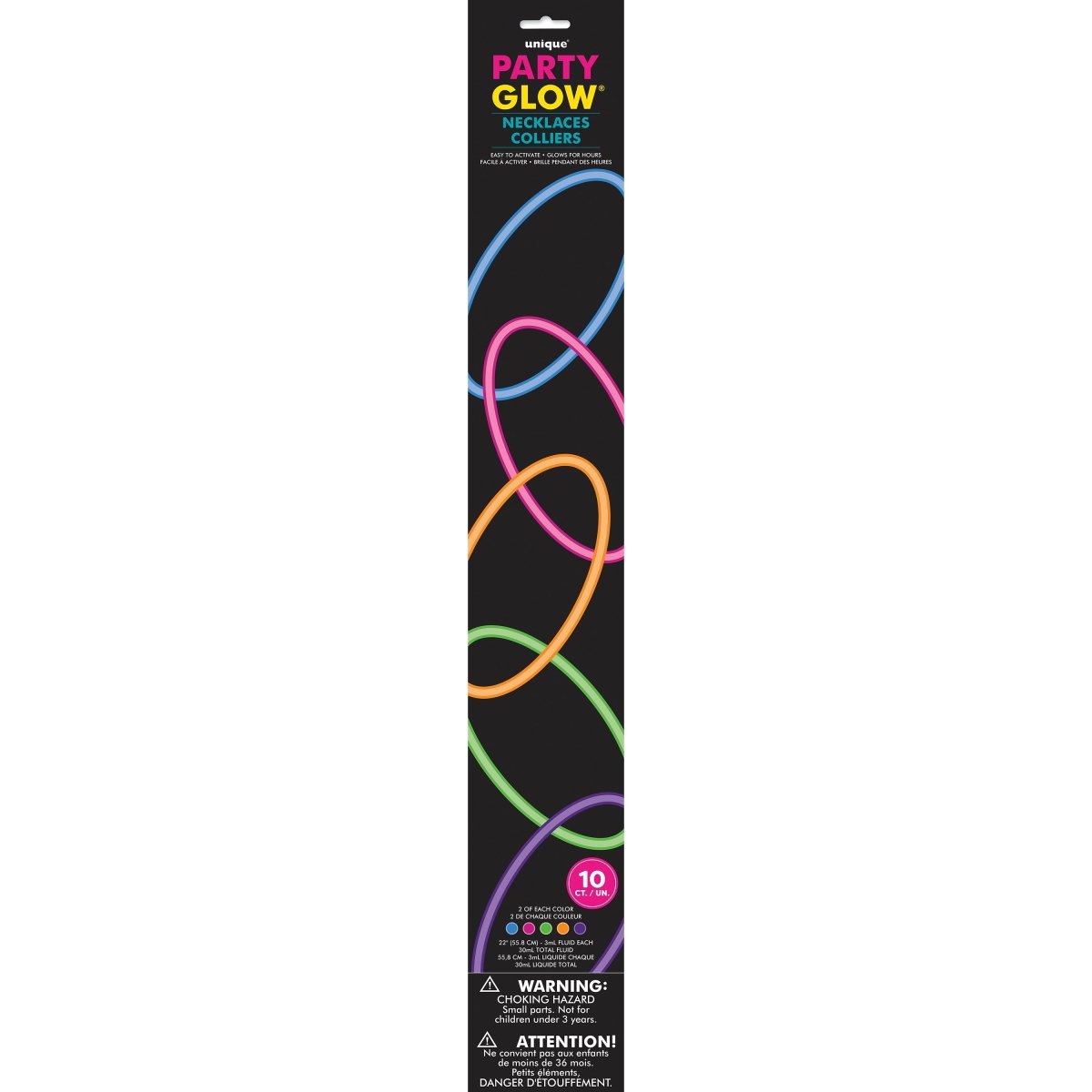 Kettingen Glow In The Dark 10st