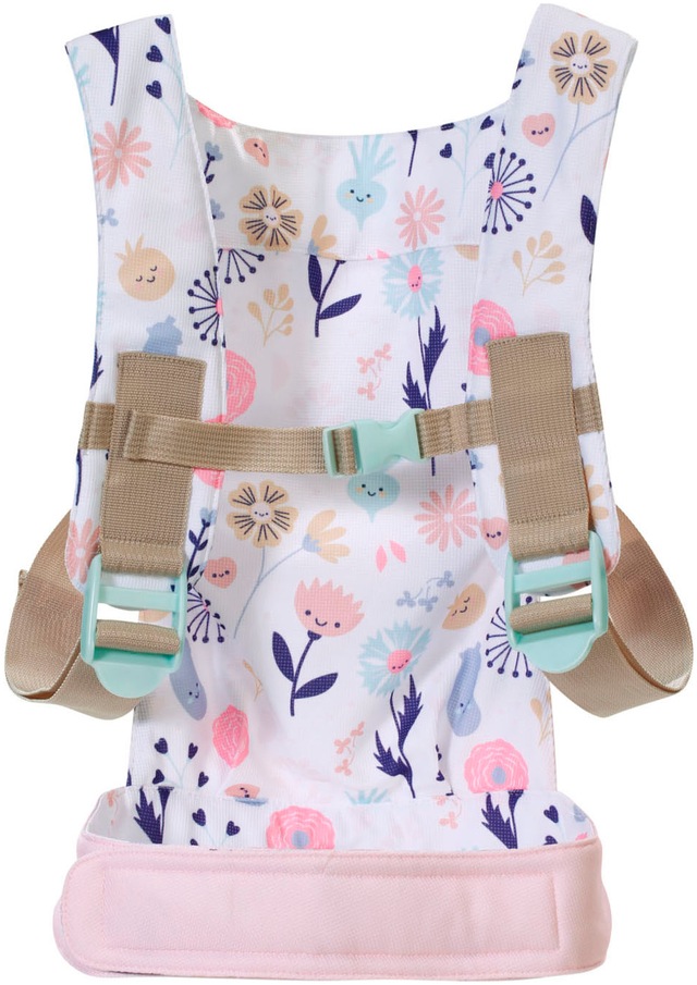 Baby Born Puppen Bauchtrage »Babytragesitz Blumen«