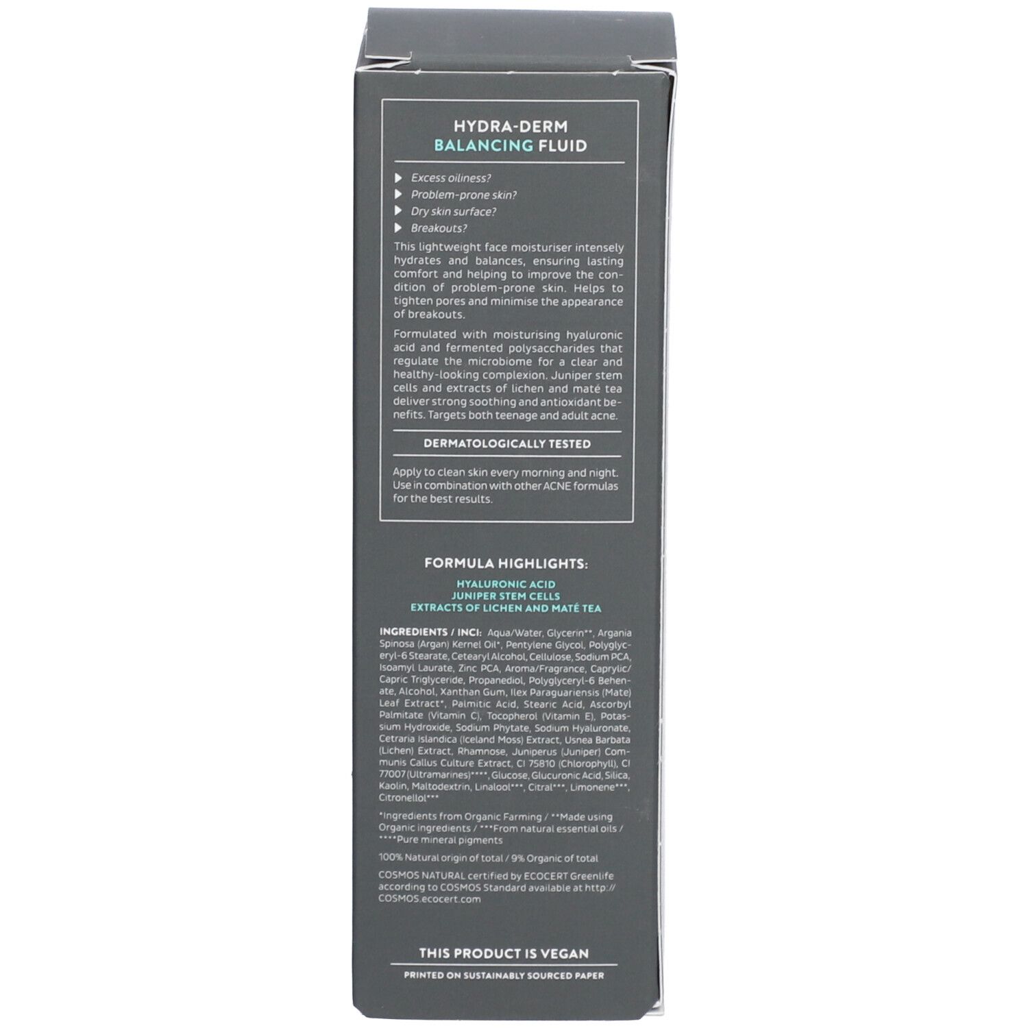 Madara ACNE HYDRA-DERM Balancing Fluid 40ml