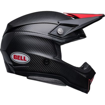 Casque cross Bell MOTO-10 SATIN GLOSS 2024 - Noir / Rouge