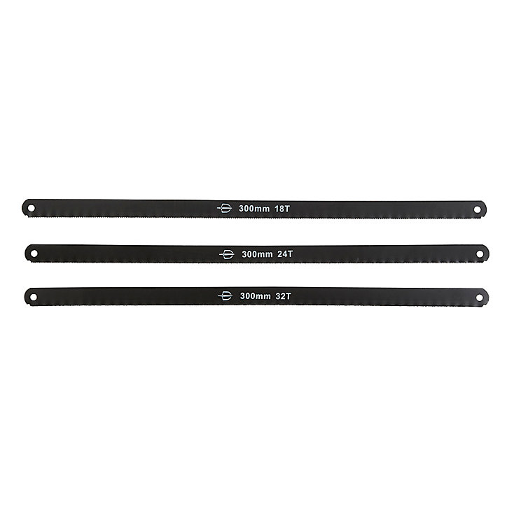 Lame de scie à métaux Magnusson 18, 24, 32 dents - 3 pièces