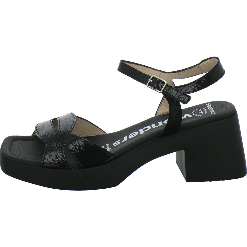 Wonders Sandaletten Damen Schwarz