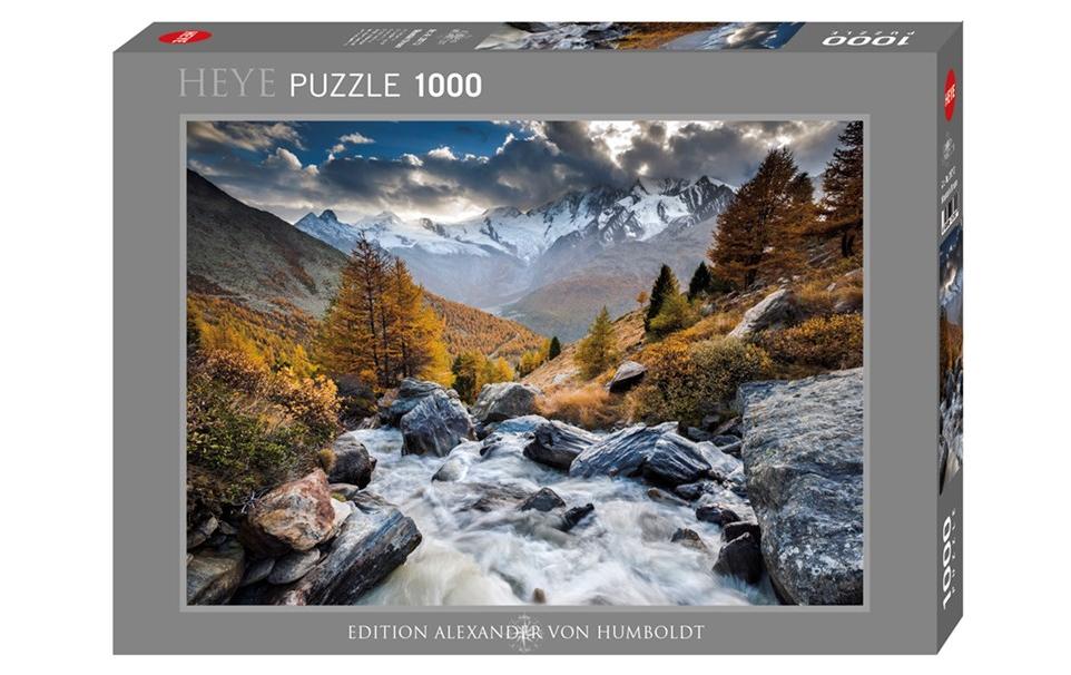 Puzzle Mountain Stream StandardPuzzle mit 1000 Teilen