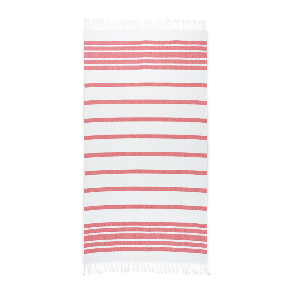 hi!dea 99159 - Serviette de plage en coton (70% recyclé) et polyester (30% recyclé) (180 g/m²)