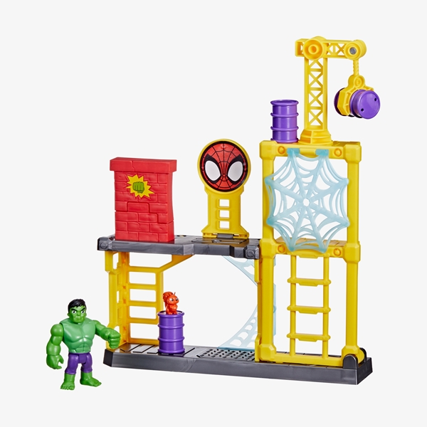 Marvel Spidey en Hulk speelset