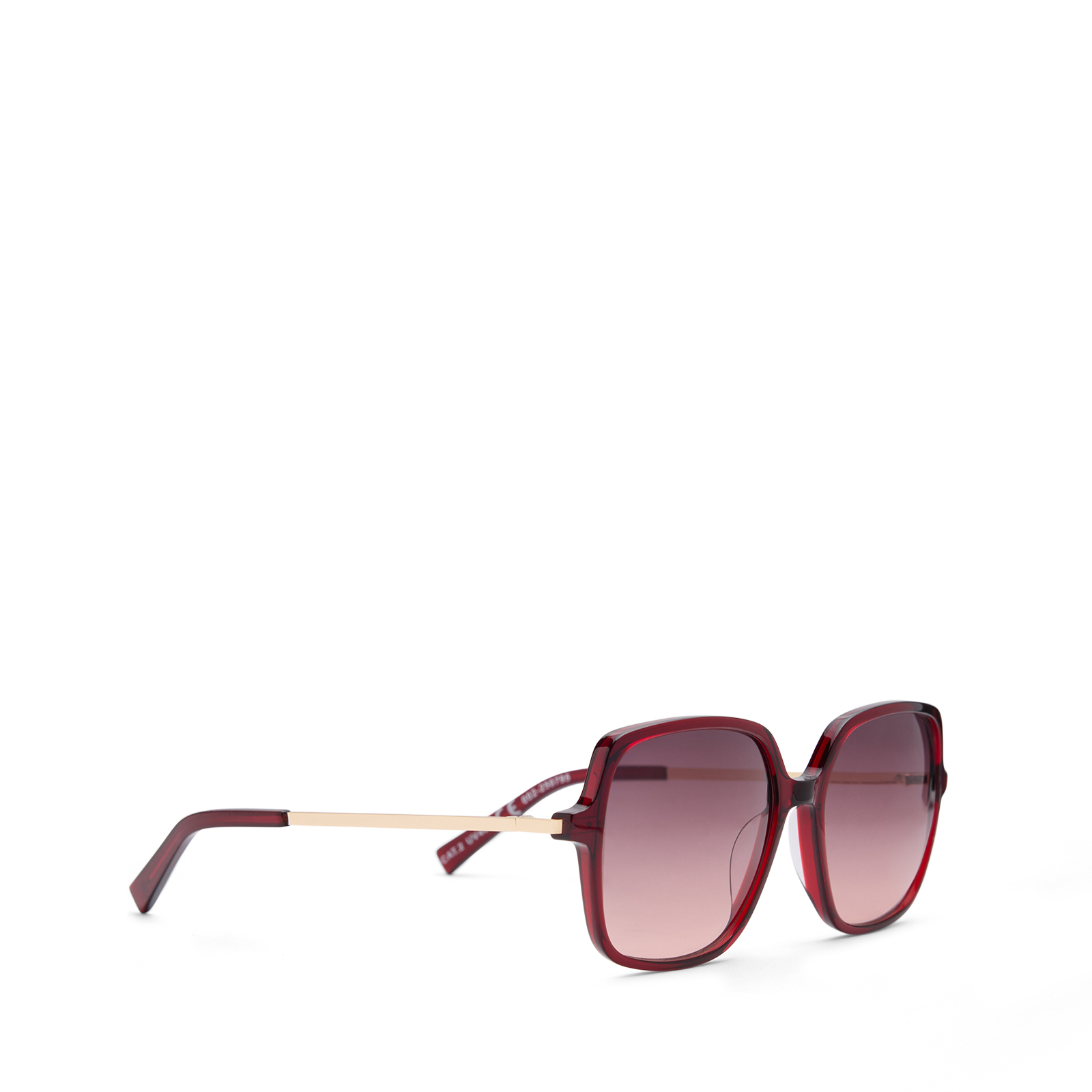 Burgundy zonnebril