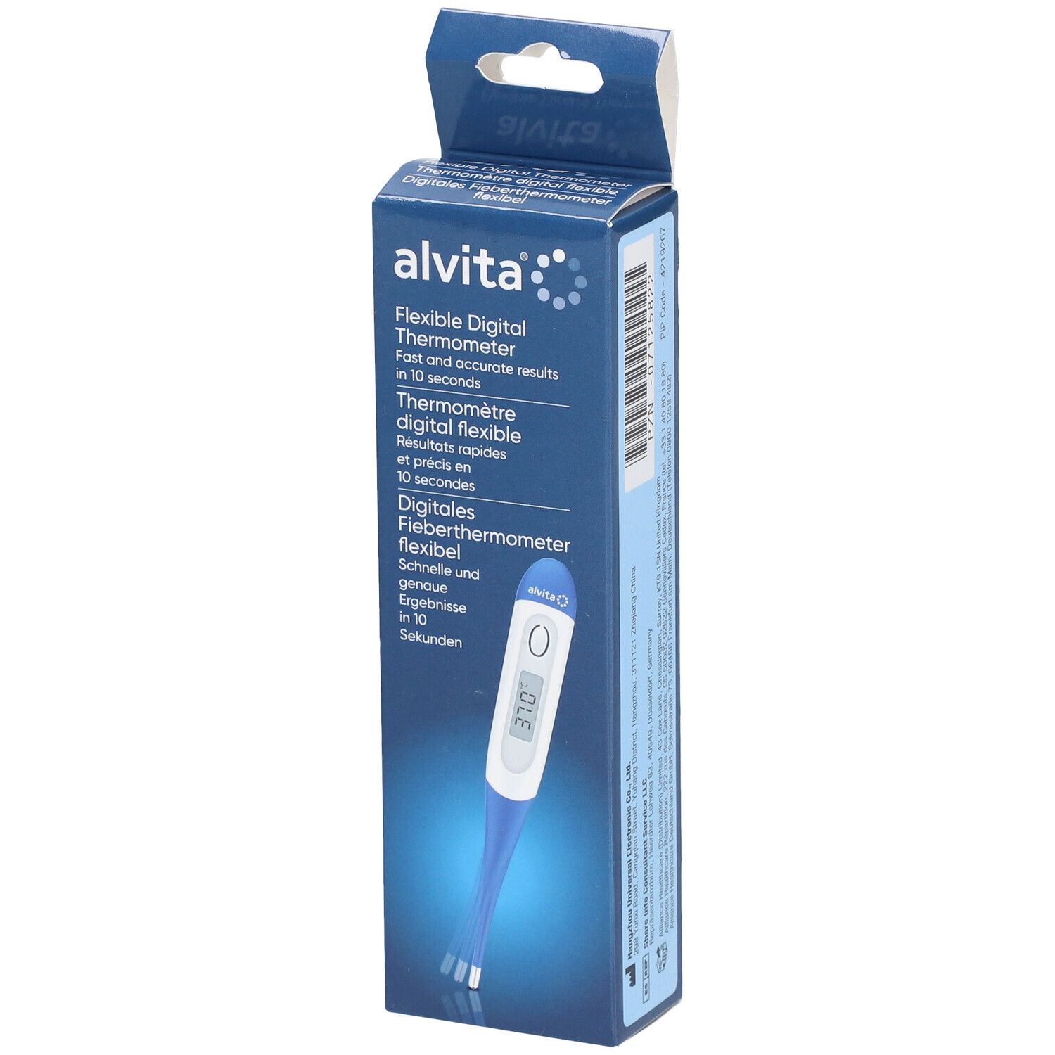 alvita® Digitales Fieberthermometer flexibel