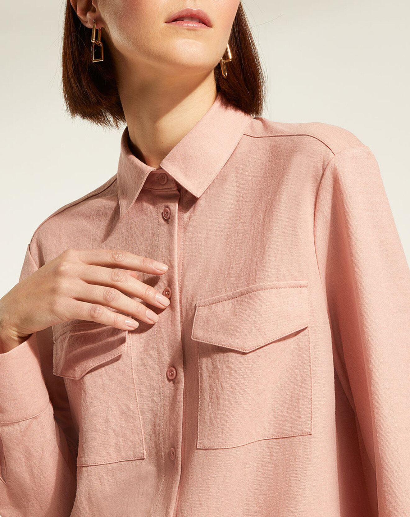 Jodhpur Chemise droite Merlin rose