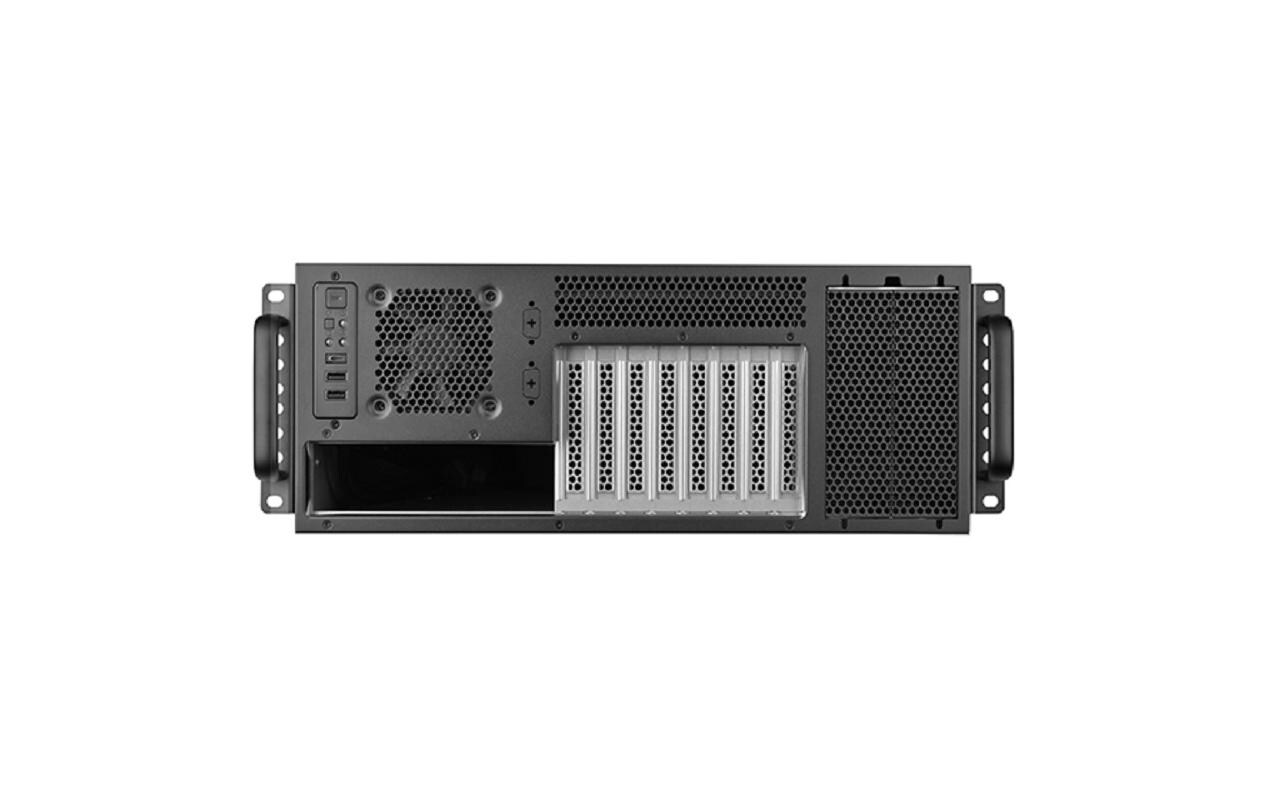 Gehäuse RM46-502-I<br>4HE-Gehäuse mit frontseitig austauschbaren Steckplätzen