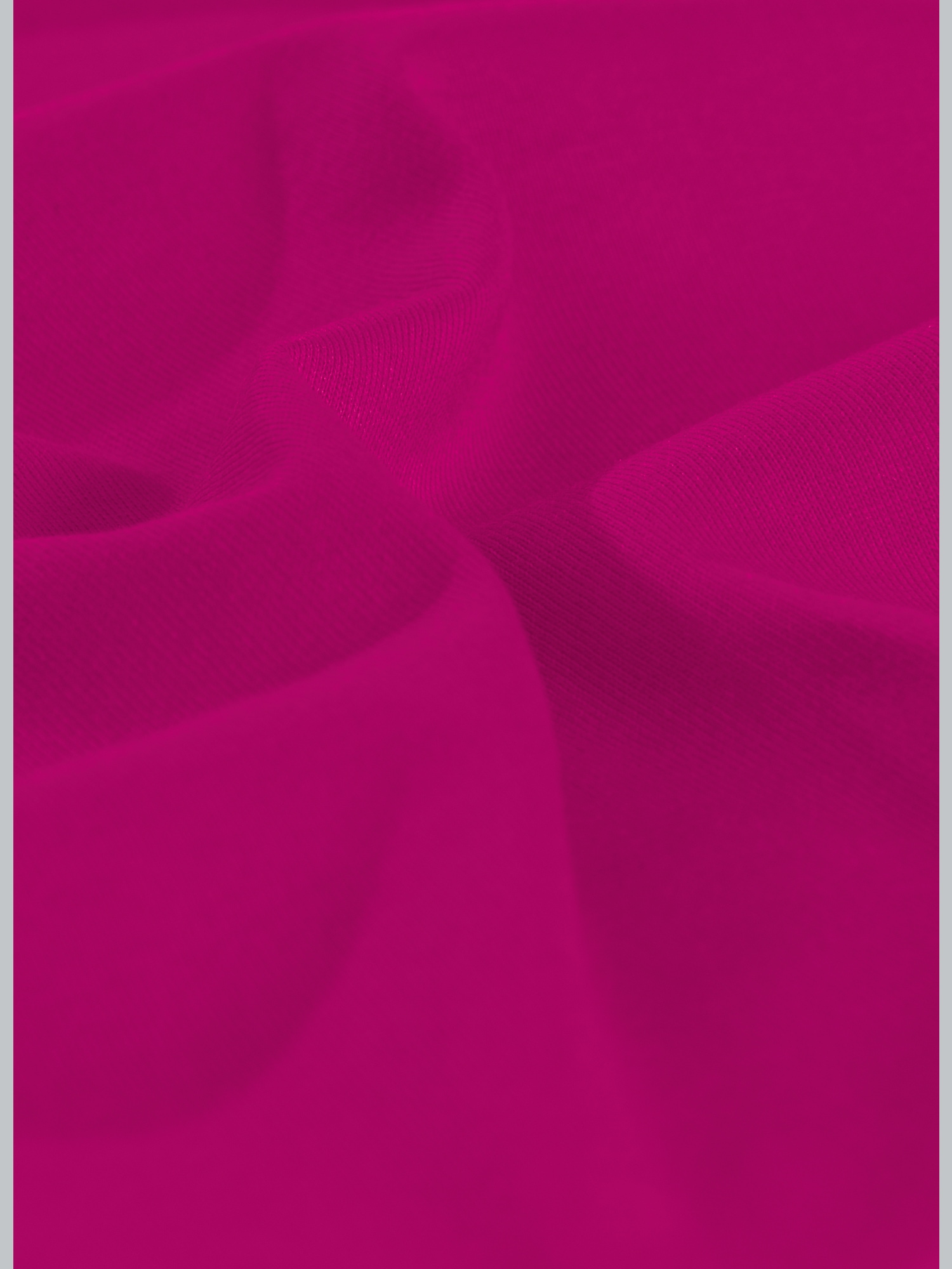 Poloshirt aus Baumwolle mit Kristallsteinen Magenta
