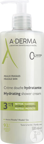 A-Derma Les Indispensables Crème Douche Hydratante 500ml