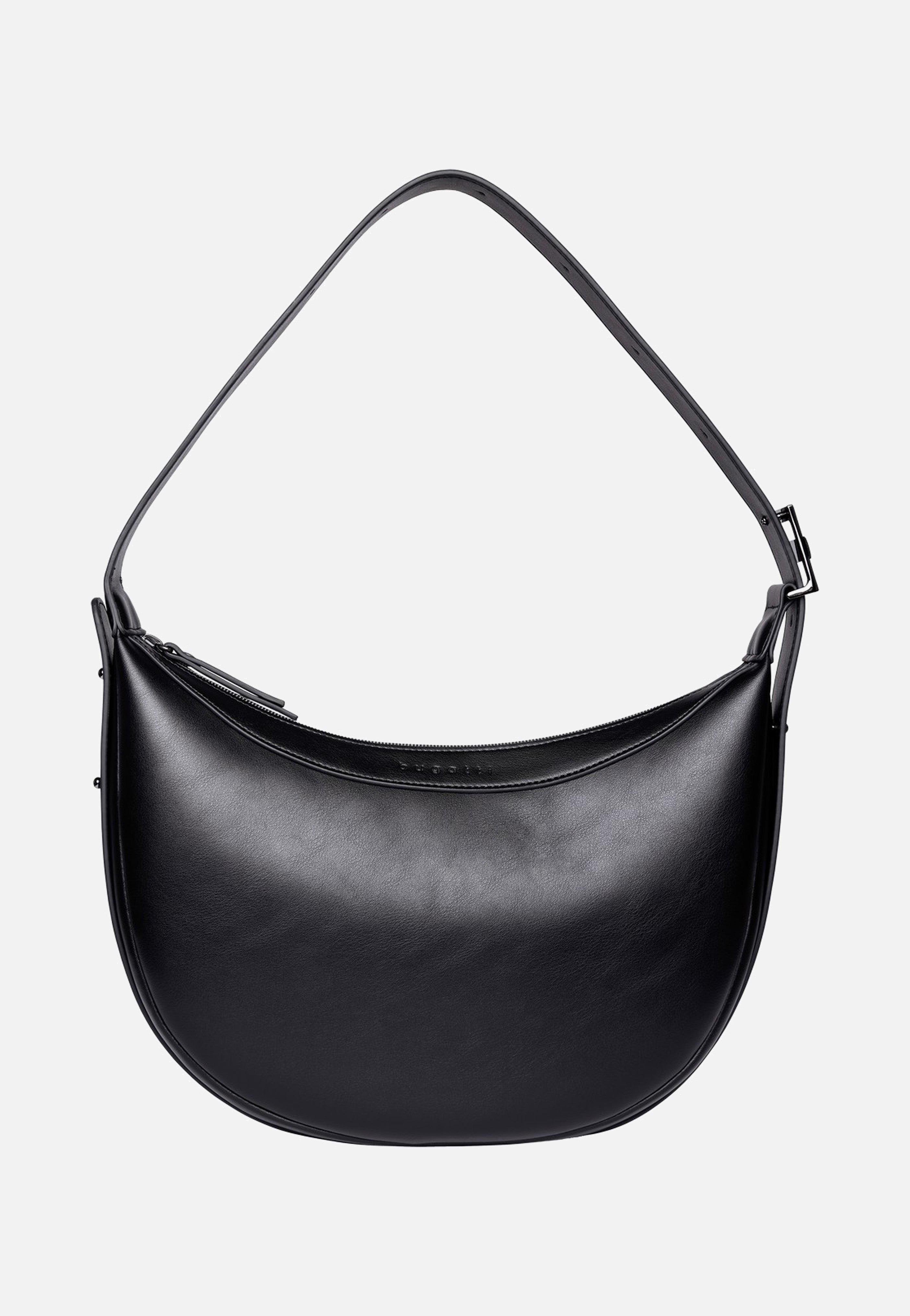 Amelie Shoulder Bag M Black - Umhängetasche