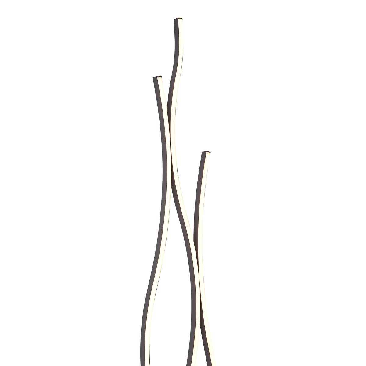 Design vloerlamp zwart incl. LED dimbaar - Ying