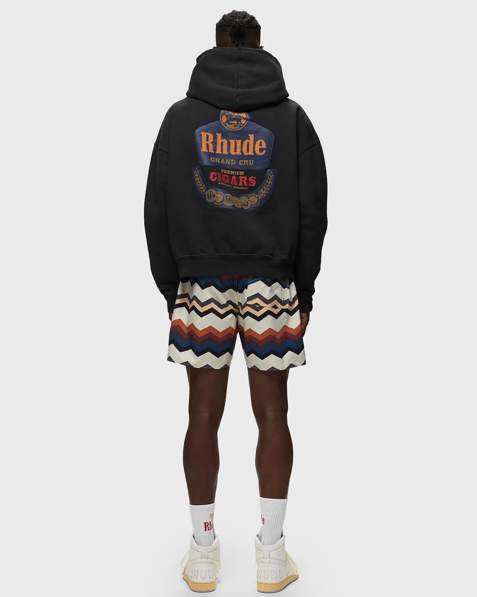 Rhude RHUDE GRAND CRU HOODIE VTG