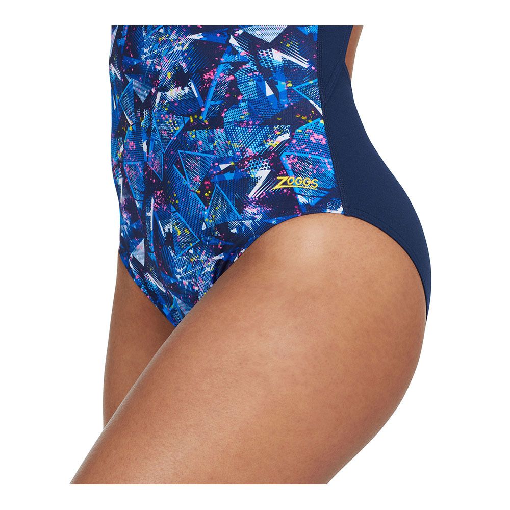 Zoggs ACTIONBACK - Maillot de bain 1 pièce Femme catalyst print
