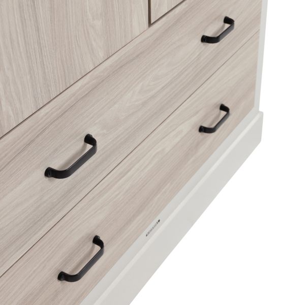 Kidsmill Newport Kledingkast 2-Deurs - Oatmeal / Eiken